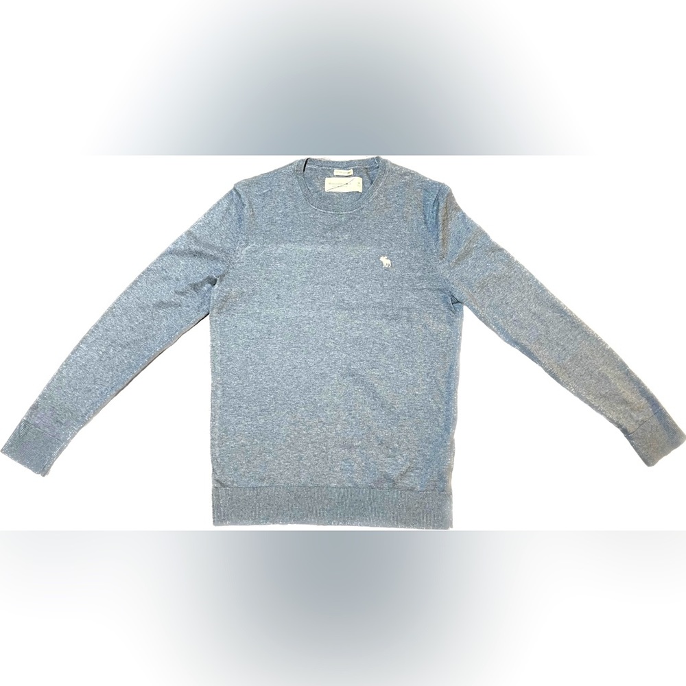 Abercrombie and fitch soft blue sweater size medium